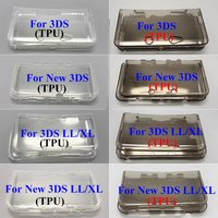 JCD High Quality TPU Silicone Sleeve for New Nintendo 3DS LL/NEW3DSXL Handheld Soft Crystal Case Game Console Protective Case