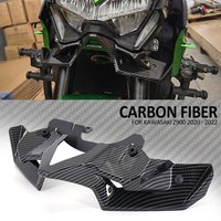 Aileron avant aérodynamique en fibre de carbone pour moto Kawasaki Z900 Naked, kit spoiler, nouveau pour Kawasaki Z900 2020 2021 2022