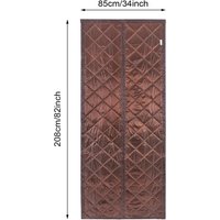 NEW Magnetic Thermal Protection Door Curtain, Cold Protection, Insulated Curtain, Waterproof, Windproof, No Drilling, 34*82 inch
