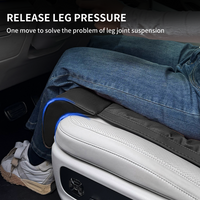 Universal Car Seat Leg Support Extension for Audi A1 A3 A4 A5 A6 A7 A8 Thick Seat Cover Extender Cushion Interior Accessories