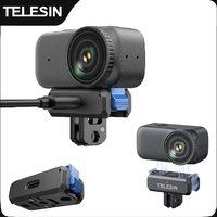 TELESIN Magnetic Qucik Release Two Claw Charging Adapter Mount For DJI OSMO Nano Accessories Dual Claw Interface