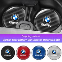 For BMW X1 X2 X3 X5 X4 X6 X7 1 3 5 6 7 Series E60 E90 E70 G20 G30 G70 Car Coaster Water Cup Holder Mat Non-slip Pad Accessories