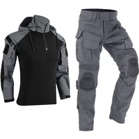 Cargo Pants Uniforms Men Clothing Outdoor Camo Breathable Suit Combat Shirts Tactical Suits Uniform Hunting Clothes