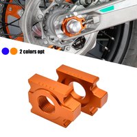 20mm Motorcycle For KTM Husqvarna TC FC TE FE 125 250 350 SX SXF XC XCF XCW XCWF EXC EXCF CNC Rear Chain Adjuster Axle Blocks