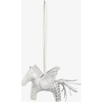 (stockout)2026 New Genuine Leather Bag Charm, Himalayan Crocodile Pattern Winged Horse Pendant, Fashion Accessory for Women