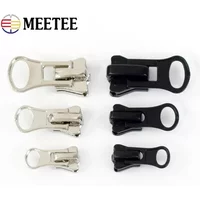 5/10/20Pcs 3# 5# 8# 10# Zipper Sliders for Resin Zippers Bag Garment Pocket Zip Puller Head Repair Kit DIY Sewing Accessories
