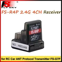 1/2/4PCS FLYSKY FS-R4P Receiver 4CH 4 Channel 2.4GHz 3.5-8.4V Built-in Single Antenna for RC Car ANT Protocol Transmitter FS-G7P