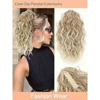 20262026 Black Curly Drawstring Ponytail Extension Synthetic Hair for Women Hairpiece Accessory