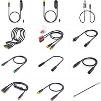 E-bike Cable For Bafang/8FUN Motor Kits Gear Sensor USB Program Hydraulic Brake Sensor 3Pin 4Pin 5PIN 1T4 1T2 2T5 EB-BUS Cable