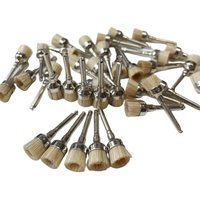 20pcs Dental bristle Polishing Brushes Bowl Shape Dentistry Disposable Prophy Brush Prophylaxis Brush Dentist Material