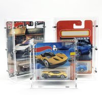 Bob Acrylic 1/64 Model Car Display Case For Hotwheels RLC Acrylic Transparent High Grade Box(without cars)