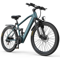 AliExpress NONE Aairsk GT900 Ebike 250W Motor 36V 13AH Battery Electric Bicycle Mountain OffRoad Full Suspension Adult 26Inch Tire Electric Bike