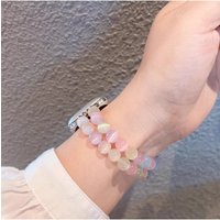 Colorful Candy Cat Eye Advanced Women's Wristband Compatible with iWatch Strap 38mm 40mm 41mm 42mm 44mm 45mm 49mm Handmade Strap