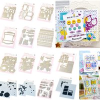The Stitch Edit: Notion Story Metal Cutting Dies Stamps Stencil For DIY Scrapbook Decoration Greeting card Embossing Template