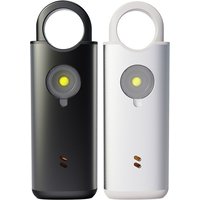 Security Protection Flash Personal Report Alarm Device 135 Decibels Vibration Induction Alarm Anti Wolf Alarm Charging Dual Mode