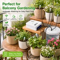 SIHAO WIFI Intelligent Dual Pump Automatic Watering Machine Mobile Remote Control Watering Machine Balcony Gardening Irrigation
