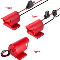 Power Wheels Battery Adapter for Milwaukee for M12 12V Dock Power Connector 12 Gauge Power Convertor for DIY RC Toys Robotics