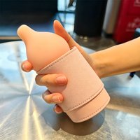 Blockbuster Gourd Shaped Desk Accessory Soft Squishy Relaxation Ornament Fun Prank Decor for Party Holiday Daily Use F236