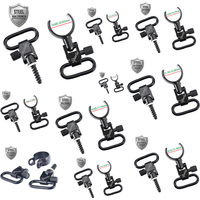 Sparta Gun Sling Swivels For 1" Shoulder Strap Most Single-Tube Hoop With Quick Detachable Locking