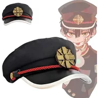 Anime Toilet-Bound Yugi Amane Cosplay Hat Toilet bound Navy Style Hanako kun Cap Costume Props