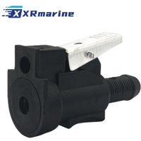 3/8 Fuel Line Connector 176445 for OMC Johnson Evinrude Outboards Engine Fuel Hose 775641 Replaces Sierra 18-8092