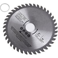 5In Cutting Disc Circular Saw Blade For Wood Carbide Tipped Cutting Tools 1" Bore 40 Teeth Max RPM 5,500
