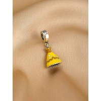 925 silver princess series charm Castle Dress pendant beaded fit original bracelet for women's birthday party gift