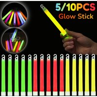 /10pcs Fluoreszenz-Leucht stab Militär-Leucht stäbe mit Haken im Freien Notlicht-Leucht stäbe im Dunkeln