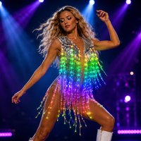 LED Illuminated Tassel Sequin Sleeveless Vest Shiny Rave Outfit for Festival And Dance Shows Coat