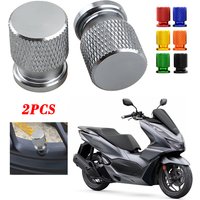 For Honda PCX125 PCX150 PCX160 PCX 160 PCX 150 PCX 125 Motorcycle Tire Valve Air Port Stem Cap Cover Plug CNC Aluminum PCX logo