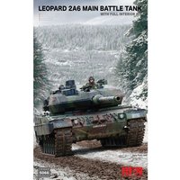 RYEFIELD MODEL RFM RM-5066 1/35 Leopard 2A6 Main Battle Tank With Full Interior
