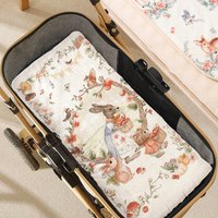 Washable Baby Stroller Seat Cushion 4 Seasons Universal Cotton Pram Liner Pad Soft Dotted Comfort Mat for Newborn Toddler