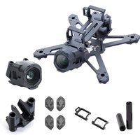 RATE W20 Parts O4 Wide Lens/M2x15 Aluminum Post/Foot Pad/Tail Mount/Battery Compartment for 2 Inch 2S Freestyle FPV Racing Drone
