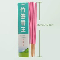 Summer 30pcs/Box Mosquito Repellent Incense Stick Natural Plant-Based Bug Fly Preventor Citronella Oil Incense Sticks Camping