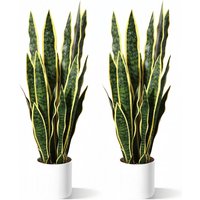 2 Pieces Of Artificial Plants (approximately 65 Centimeters), Fake Sandwich Trees, Perfect For Simulating Plant Pots Suitable