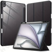 Case For iPad Air 2026 13 11 M4 inch 2026 Pencil Holder Trifold Stand Smart Soft TPU Auto Wake/Sleep Back Shell Green Cover