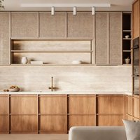 nc-Whole- Custom Wabi-Sabi Style Solid Wood Lacquer Finish Eco-friendly Kitchen Cabinets 5 Year Warranty Factory Customization#