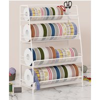 Home Desktop DIY Handcraft Ribbon Storage Rack Flower Shop Supplies Cake Satin Ribbon Display Stand Fabric Accessories