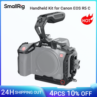SmallRig “Black Mamba” Handheld Kit for Canon EOS R5 C with Top Handle Extended Baseplate and USB-C Cable Clamp