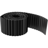 10M Corrugated Metal Garden Edging, Galvanized Steel Landscape & Lawn Edging Border, Metal Garden Border DIY Flower Bed, Lawn Garden