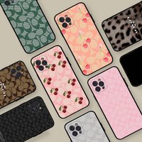 C-Coach-s Cherries For iphone 17 16 15 14 11 12 13 Pro Max Plus Case Cute Art Phone Cover