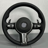 For BMW M3 F30 F15 F16 F20 F21 F25 F26 M5 F10 F11 F06 F07 F12 F13 F01 E90 E90 X5 E70 E87 E81 M Sport Full Leather Steering Wheel