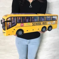 1/30 4Ch Rc Auto Fernbedienung Bus mit Licht Tour Bus Drahtlose Modell 27Mhz Radio Gesteuert Fahrzeug Spielzeug kinder Weihnachten Neujahr Geschenk