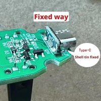 5PCS M85k MicroUSB To Type-C Adapter Board DIY PCB Repair USB2.0 Accessories And Modification Transmission Data Charging Support