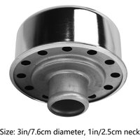 Oil Breather Cover Push In Oil Filler Cap Valve Cover Breather Cap Fit Practical Rustproof for SBC BBC SBF 327 350 302 454 502