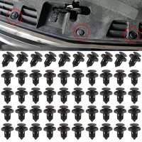 10mm 20Pcs Auto Car Bumper Clips Retainer Fastener Rivet Door Panel Fender Liner For Honda Accord Civic CRV HRV Pilot Odyssey