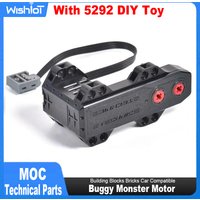 Power Functions Motor Technical Parts MOC multi tool servo train motor Building Blocks Car PF 5292 model building blocks