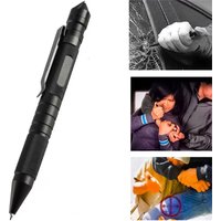 Multifunction Military Tactical Pen School Office Ballpoint Pen Metal Emergency Glass Breaker Pen Self Defense EDC Tool Supplies