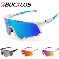 AliExpress NONE BUCKLOS UV400 Polarsized Cycling Goggles Road Mountain Bike Sunglasses TR-90 Frame Outdoor Cycling Eyewear Unisex Sports Glasses