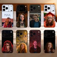 Max M-Mayfield Phone Case Silicone black Soft For IPhone 17,16,15,14,13,12,11,SE,Plus Pro Max